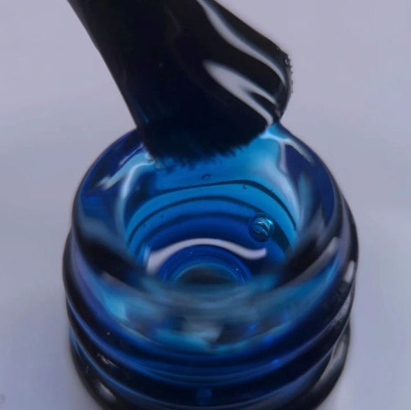 GLASS BLUE