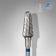 Embout carbure Staleks Expert cône tronqué bleue, ø 6 mm, partie active 14 mm