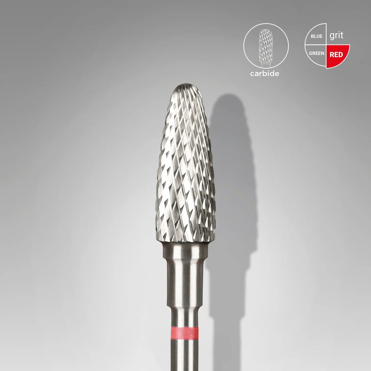 Embout carbure Staleks expert maïs rouge, ø 5 mm, partie active 13 mm