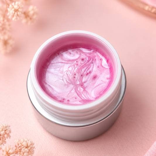 Gel couleur Candy Pink Cynaila 5 ml semi-opaque pour nail art et French