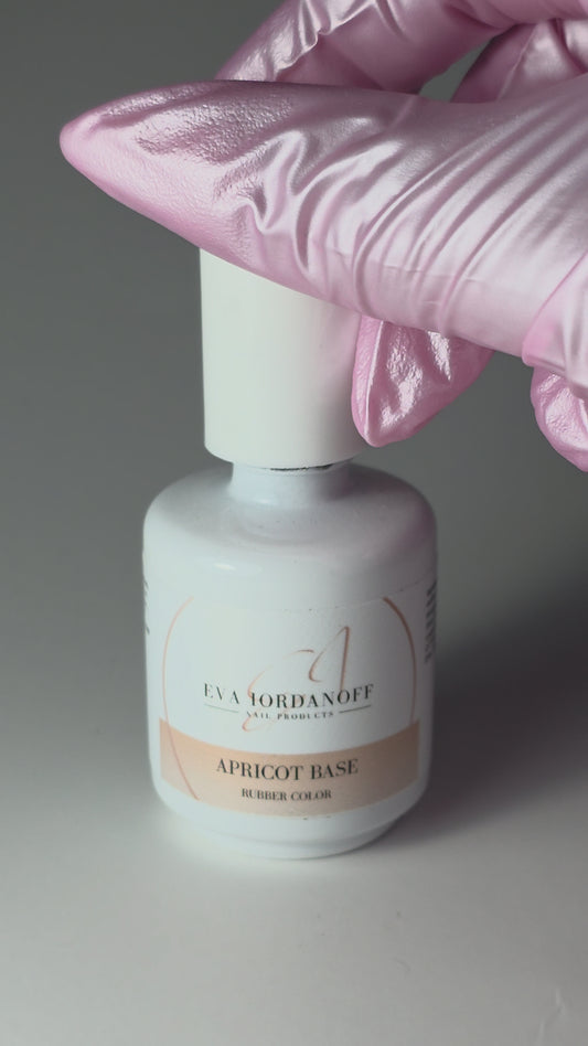 Rubber base color apricot