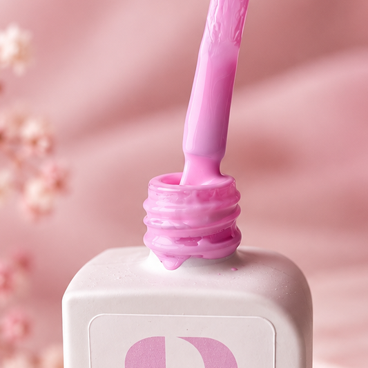Vernis semi-permanent Barbie Cynaila rose lumineux 13 ml